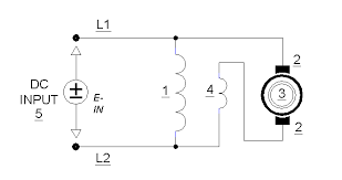 schematics for commutator type motors