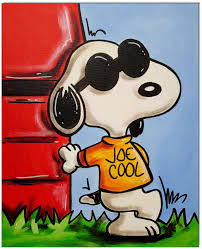 Last ned slående gratis bilder om cool. Snoopy Joe Cool Malerei Und Grafik Von Stefan Klausewitz Berlin