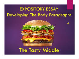 Developing The Body Paragraphs Of An Expository Essay