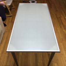 frosted glass table tops frosted