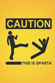 Caution: This is Sparta: Staroff, Sever: 9798470580870: Amazon.com: Books