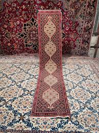 kurdish hand knotted carpet runner 1563