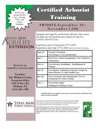 To become a certified tree arborist, you will need to take the isa's certified arborist exam. San Antonio Arborist Association Midland Tx Certified Arborist Preparation Course