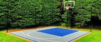 Easy To Install Diy Basketball Court Kits