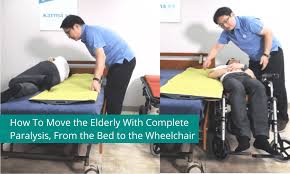 elderly with complete paralysis