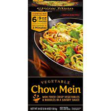 Chow Mein Noodles Frozen gambar png
