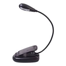 Flexible Book Light Clip On Dual Led Lighting Lamp Hands Free For E Reader Tablet Smartphone Reading On Bed Or Travel Portable Easy On Battery Powered Walmart Com Walmart Com