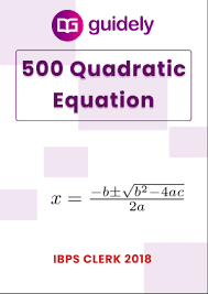 Important Quadratic Equations Questions