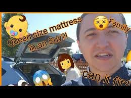 i fit a queen mattress inside my suv