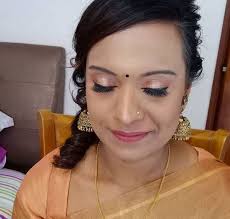 indian makeup saree tying for