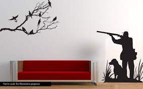 Dove Hunting Wall Decal Large Hunter
