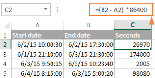 calculate time in excel time