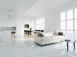 white floor tiles for your living room