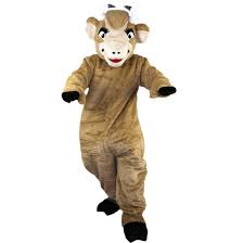 Amazon Com Bull Yak Cattle Scalper Mascot Costume Cartoon