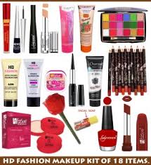 hd fashion bridal makeup kit of all the