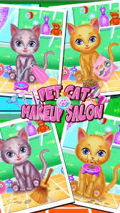 pet cat makeup salon game by