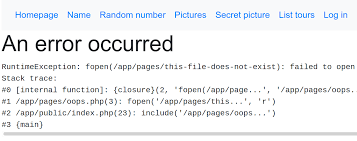 excerpt from php for the web error