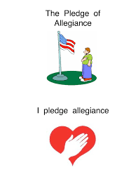 Jumpstart's fun and colorful 'pledge of allegiance' is the perfect means of getting them to do this. The Pledge Of Allegiance Kindergarten Nana
