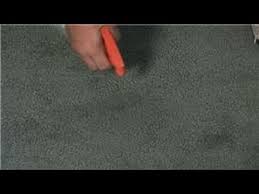 carpet cleaning how to remove brown