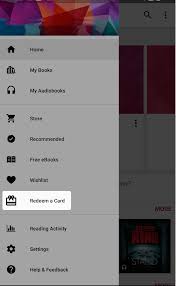 The options vary by location and retailer. Redeem Gift Cards On The Kobo Books App For Android Rakuten Kobo