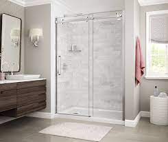 Utile Marble Alcove Shower Maax