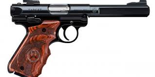 ruger mark iv target with wood grips