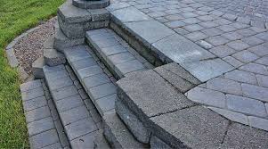how to build patio steps with pavers