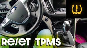reset the tpms on all 2016 2021 fords