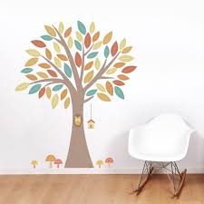 Owl In A Tree Printed Wall Decal