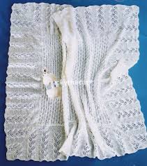 Creating knitting stitches with a lacy effect requires you to master just a few moves! Pdf Digital Vintage Knitting Pattern Square Baby Shawl Lace Fern Border 100 X 100 Cm 3 Ply