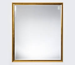 Simple Gold Frame Mirror