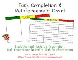 Task Completion Behavior Chart Behaviour Chart Task