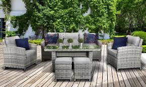 3 Seater Sofa Garden Dining Set