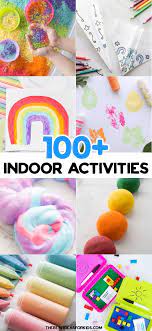 100 indoor activities for kids with