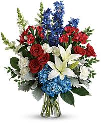 Colorful Tribute Bouquet In Dearborn