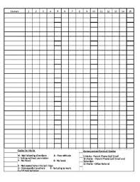 Classroom Discipline Chart Worksheets Teaching Resources Tpt