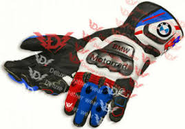 Details About Motorbike Bmw S1000rr Racing Motorcycle Leather Gloves All Size