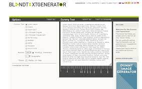 blind text generator tool for generate