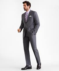 How should a man wear a suit? Men S Suits 3 Piece Suits And Suit Pants Brooks Brothers