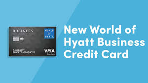 of hyatt business credit card
