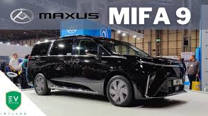 maxus mifa 9 electric 7 8 seat mpv