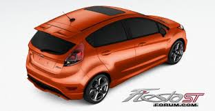 official ford fiesta st color thread