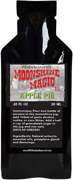 Generic apple pie moonshine is typically flavored with red apples and cinnamon, but sugarlands' version is a. Amazon Com Apple Pie Moonshine Essence Flavoring Moonshine Magic Refills Thousand Oaks Barrel Co Gourmet Flavor For Barrel Aged Cocktails Mixers And Cooking 20ml 65oz Packet Kitchen Dining