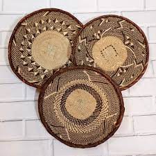 Tonga Baskets African Wall Basket Woven