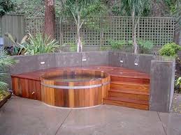 Spahhhh Hot Tub Backyard Hot Tub