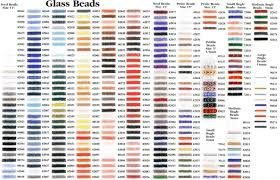 Bead Color Chart Bing Images Beads Soft Colors Seed Beads