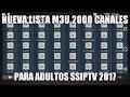 Image result for ss iptv lista de canales 2017