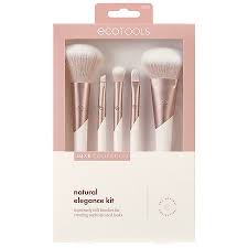 natural elegance face makeup brush kit