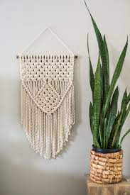 · diy modern yarn hangings. Learn Three Basic Macrame Knots To Create Your Wall Hanging Macrame Wall Hanging Patterns Macrame Design Macrame Projects