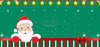Inspirasi desain untuk spanduk, banner, backdrop, dan baliho. Merry Christmas Flat Simple Cute Santa Banner Backgrounds Image Picture Free Download 605771735 Lovepik Com